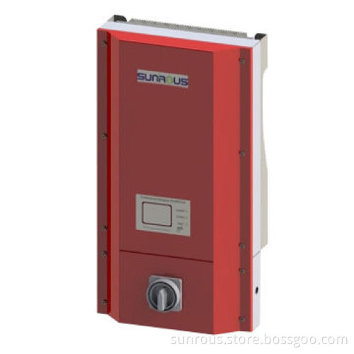 Battery-based hybrid inverter, owes over 97% conversion efficiency, connected with thin film cell